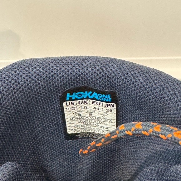 Hoka Anacapa Blue Hiking Boots Never Worn!!! - Picture 4 of 10